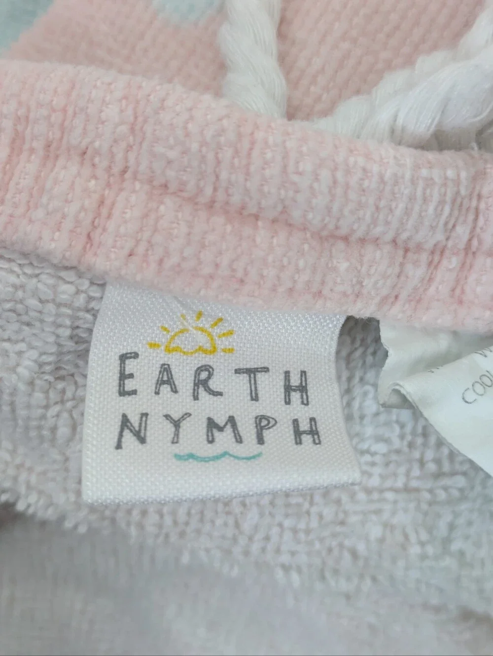 Earth Nymph Mermaid Terry Towel Swim Coverup 3/4T